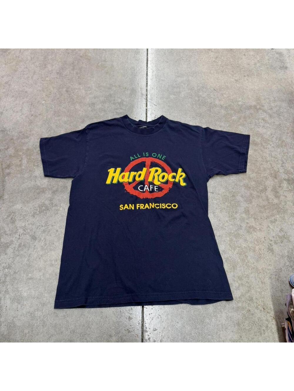 vintage hard rock cafe san francisco all is one destination shirt size medium